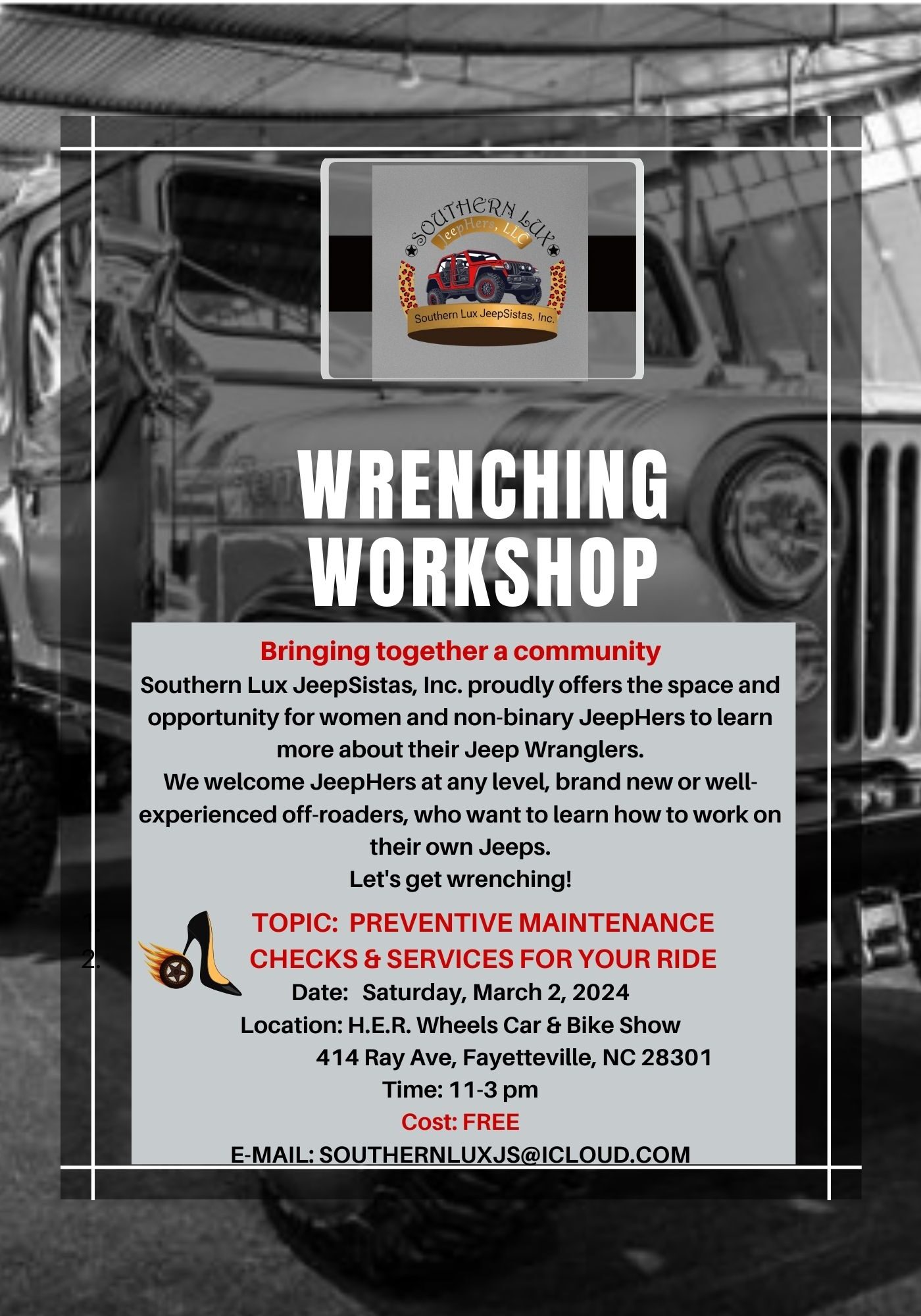 Wrenching Workshop